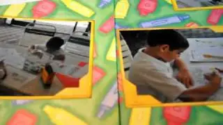 Easter page layout Vid #26