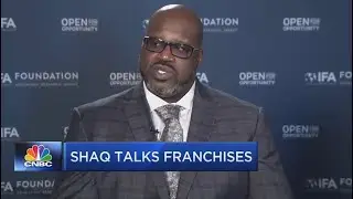 Shaquille O'Neal Talks franchising on CNBC