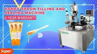 Honey spoon filling machine