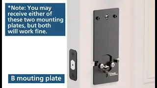Philips DDL210x-1H Smart Deadbolt Lock Installation Video with new plate