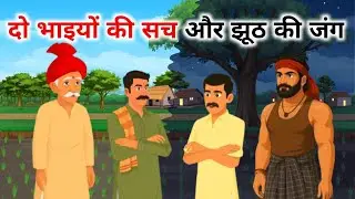 दो भाइयों की सच और झूट की जंग //do bhaiyon ki sach Or jhut ki jung //￼