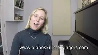 Piano Skills for Singers | Piano and Voice with Brenda