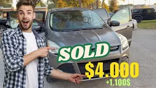 Cómo puedes ganar entre $1,000 y $3,000 flipeando carros usados