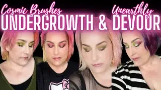 COSMIC BRUSHES UNDERGROWTH & UNEARTHLY DEVOUR || Palette Reviews #231
