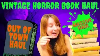 Out of Town Vintage Horror Book Haul | Awesome Paperbacks from Hell Finds