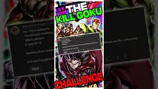 Испытание &laquo;Убить Гоку&raquo; в Dragon Ball Legends #dragonball #dblegends