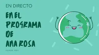El tiempo con JR en el programa de Ana Rosa (TeleCinco)