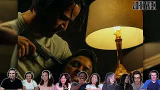 John Wick vs Ms. Perkins Fight Scene REACTIONS 😱 | Insane John Wick (2014) Compilation @CinePals