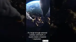 Can Asteroids Destroy Earth? Understanding the Risks and How We Monitor Space Threats #shorts #reels