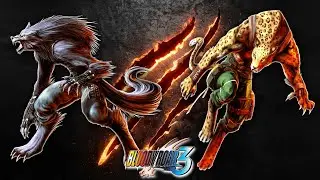 Bloody Roar 3 CPU Battles - Yugo vs Shina