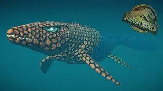 SPIDERMAN MOSASAURUS VS VENOM TYRANNOSAURUS REX-AQUATIC DINOSAUR FIGHT | JURASSIC WORLD EVOLUTION 2