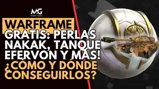 🔥WARFRAME | GRATIS DRON DOM&Eacute;STICO TANQUE EFERVON | PERLAS NAKAK Y M&Aacute;S | ESTA SEMANA | Twitch Drops 🎁