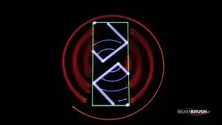 Beam Brush® Abstract Laser Show | Rhythm of Love By Mike Dunn