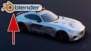 3d model Mercedes-Benz AMG GTS safety car