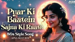 pyar ki batein | Heart Touching 80s Style Romantic Song | 90s Bollywood song | 80s retro