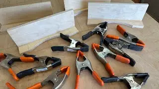 Spring Clamp Storage Rack Build