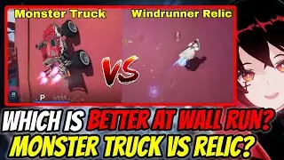 Monster Truck vs Boots Relic! Wall Run Test!! Tower of Fantasy 3.0