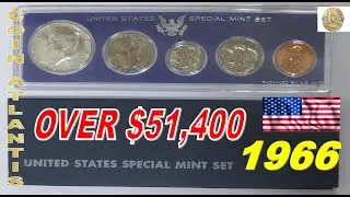 A List Of All 1966 Coins Worth Money,OVER $51,400
