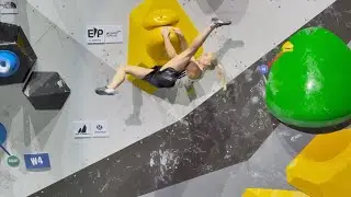 Janja Garnbret FLASHES W2 Finals Boulder @ IFSC Climbing World Championships Seoul 2025