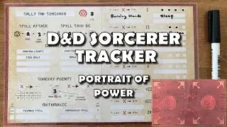 D&D Sorcerer Tracker &ndash; Portrait of Power