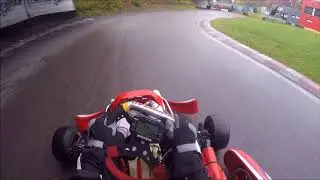 Kartbahn Lyss - Onboard - Philippe Oster Vol. 07 – Slicks bei Nässe