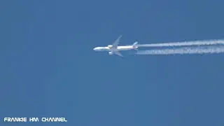 High altitude Boeing 777 compilation | High altitude airplanes compilation