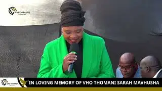FUNERAL REBRODCAST OF VHO SARAH THOMANI MAVHUSHA FUNERAL
