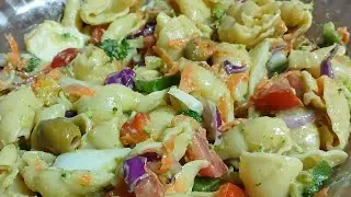 SALADA DE MACARRÃO  BEM COLORIDA  SEM MAIONESE.!!!