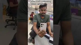 Vivo V60🔥 Zeiss camera phone #unboxing #viral Bajaj electronics nandyal