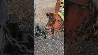 🔧How to tow a pintle hook trailer w/o the right hitch #Shorts