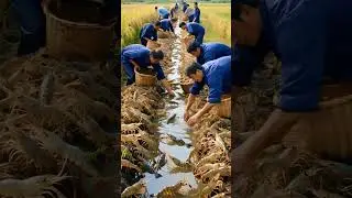 Special Cultivation  shrimp ep09 #farm #farmer #farming #neture #shorts