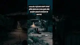 Umudun Açılan Kapı yeni şiir Rıdvan dolaşır 2025 günlerden cumartesi
