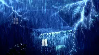 Duerme en Menos de 6 Minutos con Lluvia Intensa y Tormenta Eléctrica