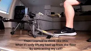 How I learned the anklemotion - Swinging the pedal only with your calf - Tama Speed Cobra