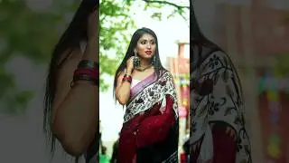 Behind The Scenes of My Photoshoot & Final Result | Saree Fashion | outdoor shoot | Tithi Maity