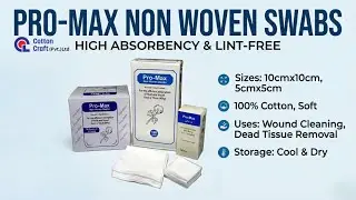 Non-Woven vs. Woven Gauze: The Lint-Free Advantage | Cotton Craft (Pvt.) Ltd.