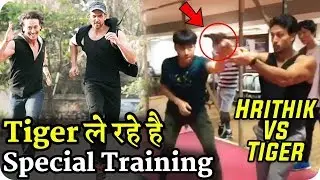 Hrithik Vs Tiger : Tiger Shroff Special Training for Dangerous Action Scene