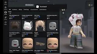 600 robux shopping spree buying cute stuff