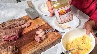 KHMER Thirk Prahok Sauce Replacement? Tasting FERMENTED TOFU Bean Curd For The First Time With Stake