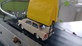 Grell Trabant 601 mit Dachzelt in Action