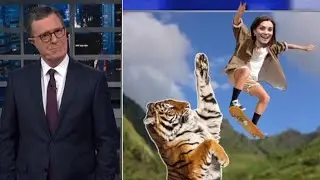 &lsquo;Put this scandal to rest&rsquo;: Stephen Colbert mocks Princess Kate photoshop theories