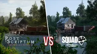 Post Scriptum vs Squad44 | Graphics Comparison [OUTDATED] | RSI - Run Stuka Incoming en #squad44