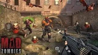 MAD ZOMBIES : Offline Zombie Games Android Gameplay.