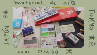 Sekaido HAUL 🎨 🎀༘ material de arte, acuarelas Holbein, Kuretake, Lápices Irojiten y otros ✧˚⋆
