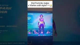 Fortnite Vortex edit style?? #fortnite #funny