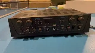 500W 4-Channel Karaoke Bluetooth Amplifier-Headphone Jack