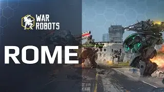 War Robots in ROME! 🔥 NEW MAP in WR update 4.0