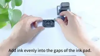 Refilling Your TechMark Self-Inking Address Stamp