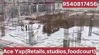 Ace yxp construction update sec22d yamuna expressway.(Retails,studios,foodcourt)Call-9540817456