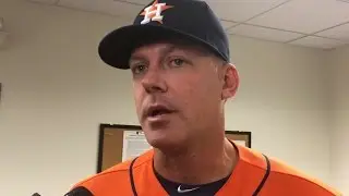 HOU@MIL: Hinch discusses power of Rasmus, White